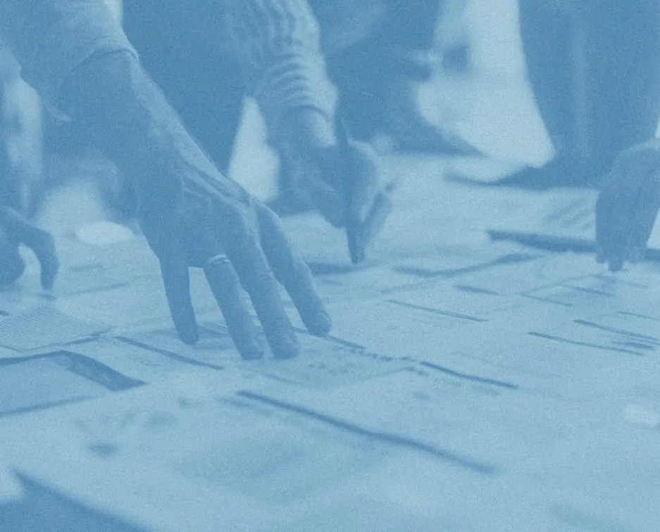 Image of hands working